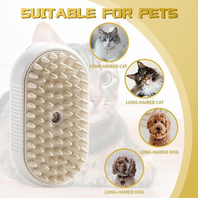 3-in-1 Steam Brush with Steamer